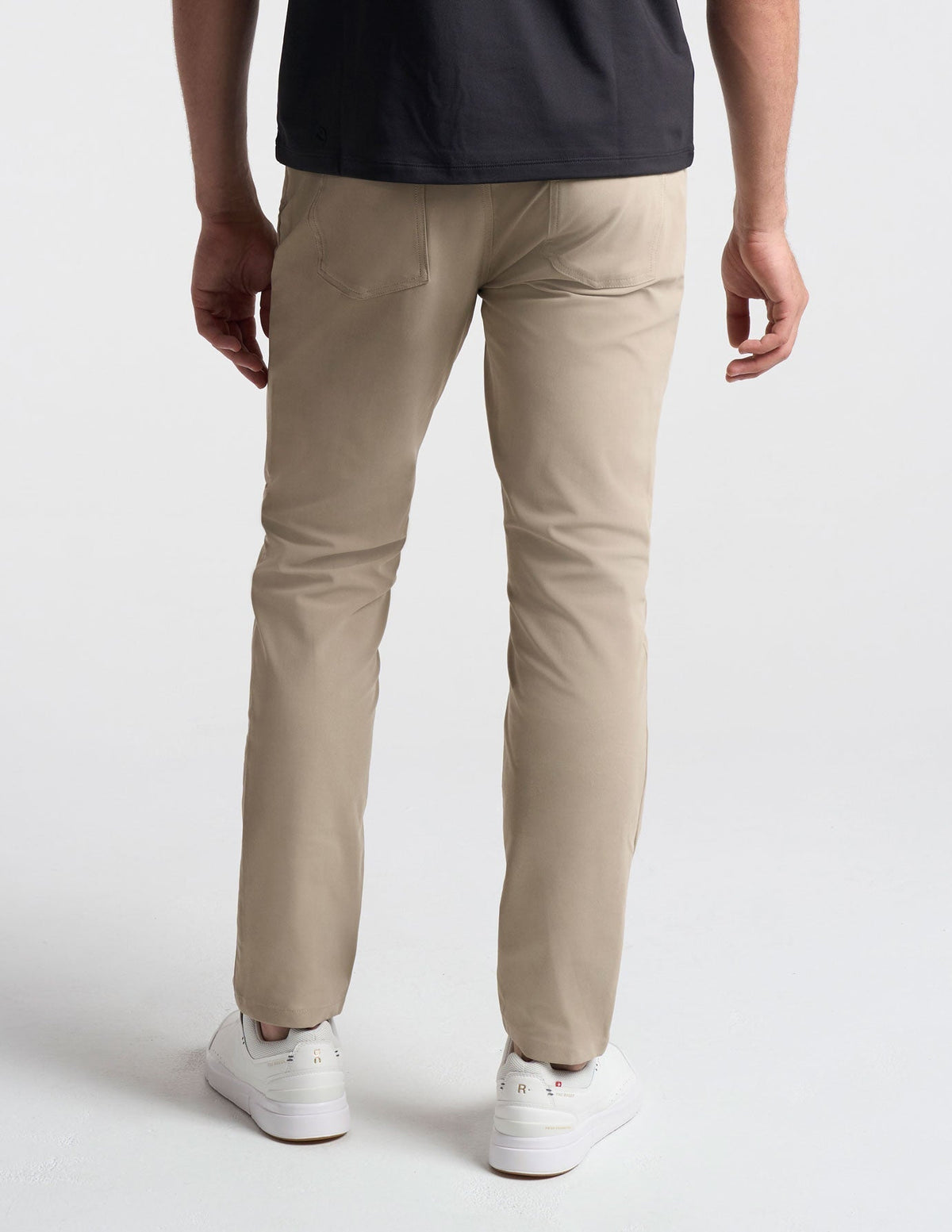 5-Pocket Tech Pants - Khaki - Slim Fit (The Theta Waves)